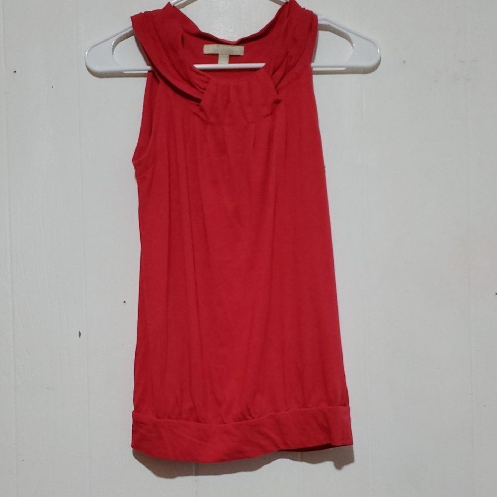 Banana Republic Womens XS Red Sleeveless Sailor Collar Tank Top 🌎5/$10🌏